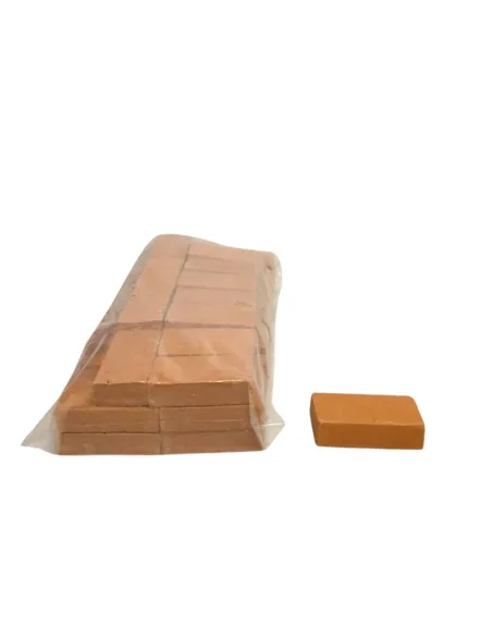 Confezione da 50 pezzi mattoni in terracotta per statue da 30 cm